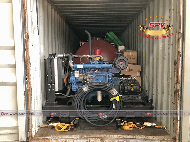 Combined Vacuum Jetting Tank Body - Loading 03 Combined Vacuum Jetting Tank Body - Loading 03